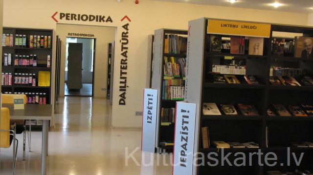 Līvānu novada Centrālā bibliotēka. 1.stāvs. 09.2012.
